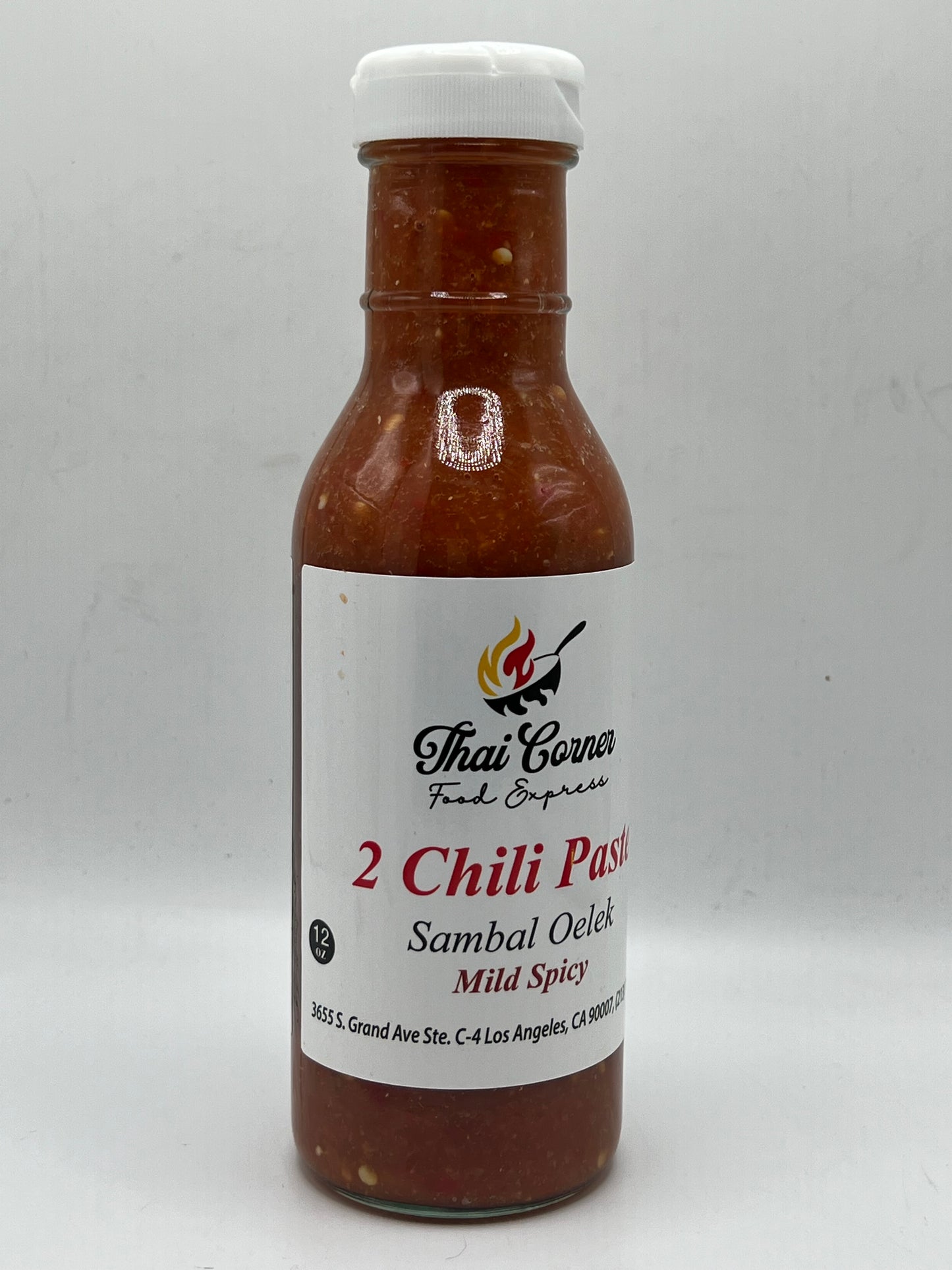 Thai Corner Food Express 2 Chili Paste Sambal Oelek - Mild