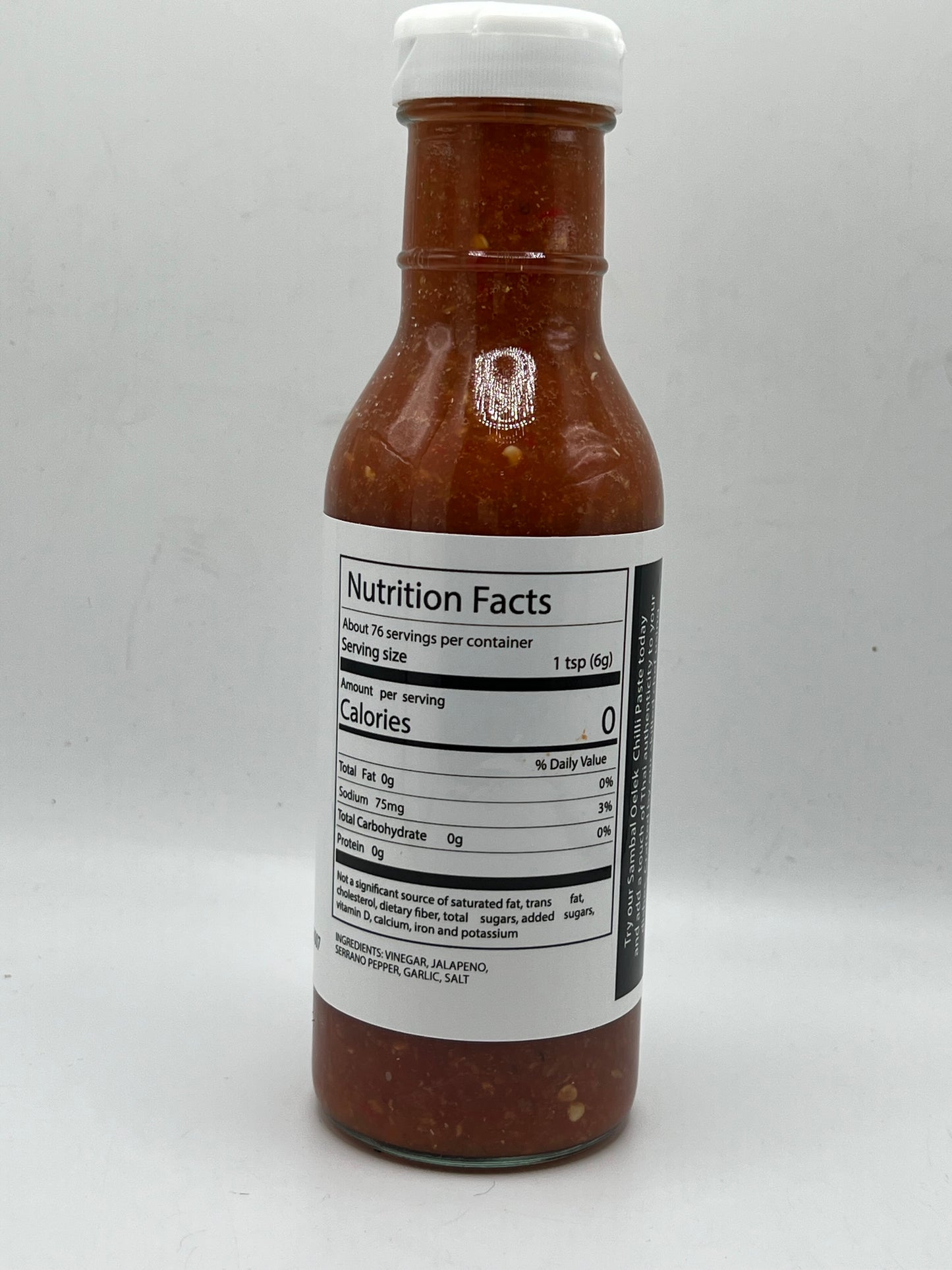 Thai Corner Food Express 2 Chili Paste Sambal Oelek - Mild