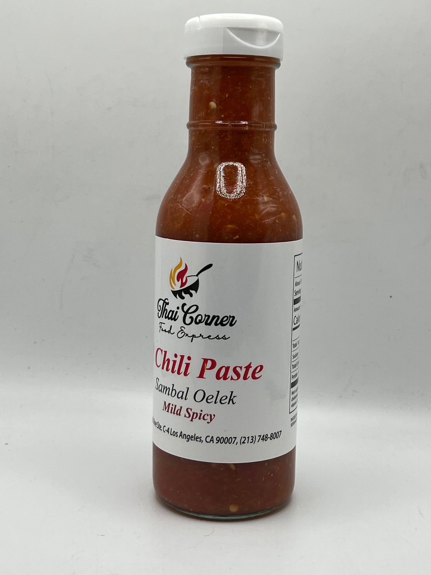 Thai Corner Food Express 2 Chili Paste Sambal Oelek - Mild