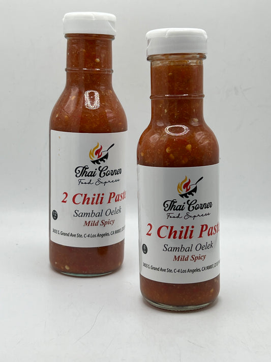 Thai Corner Food Express 2 Chili Paste Sambal Oelek - Mild