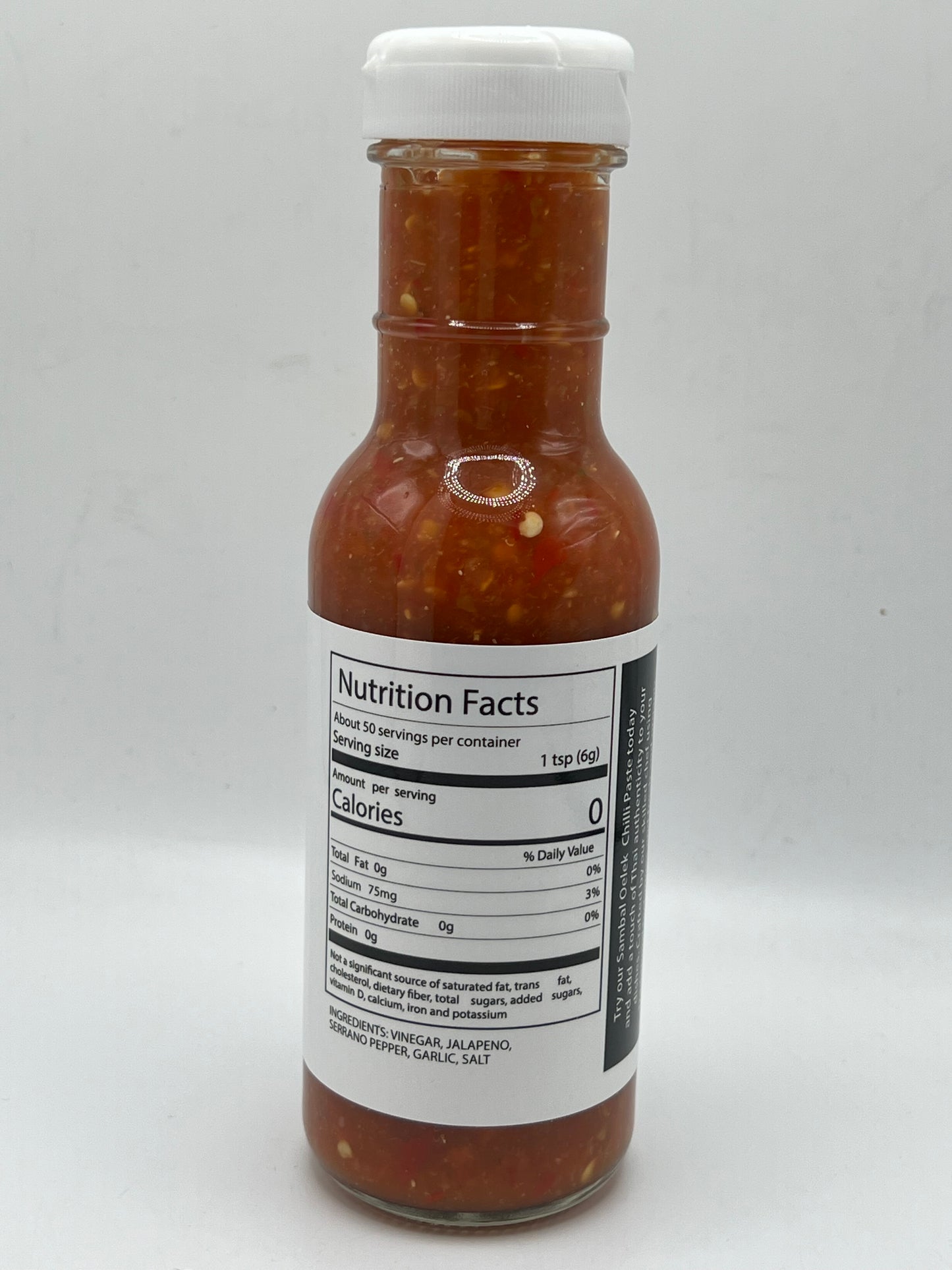 Thai Corner Food Express 2 Chili Paste Sambal Oelek - Mild