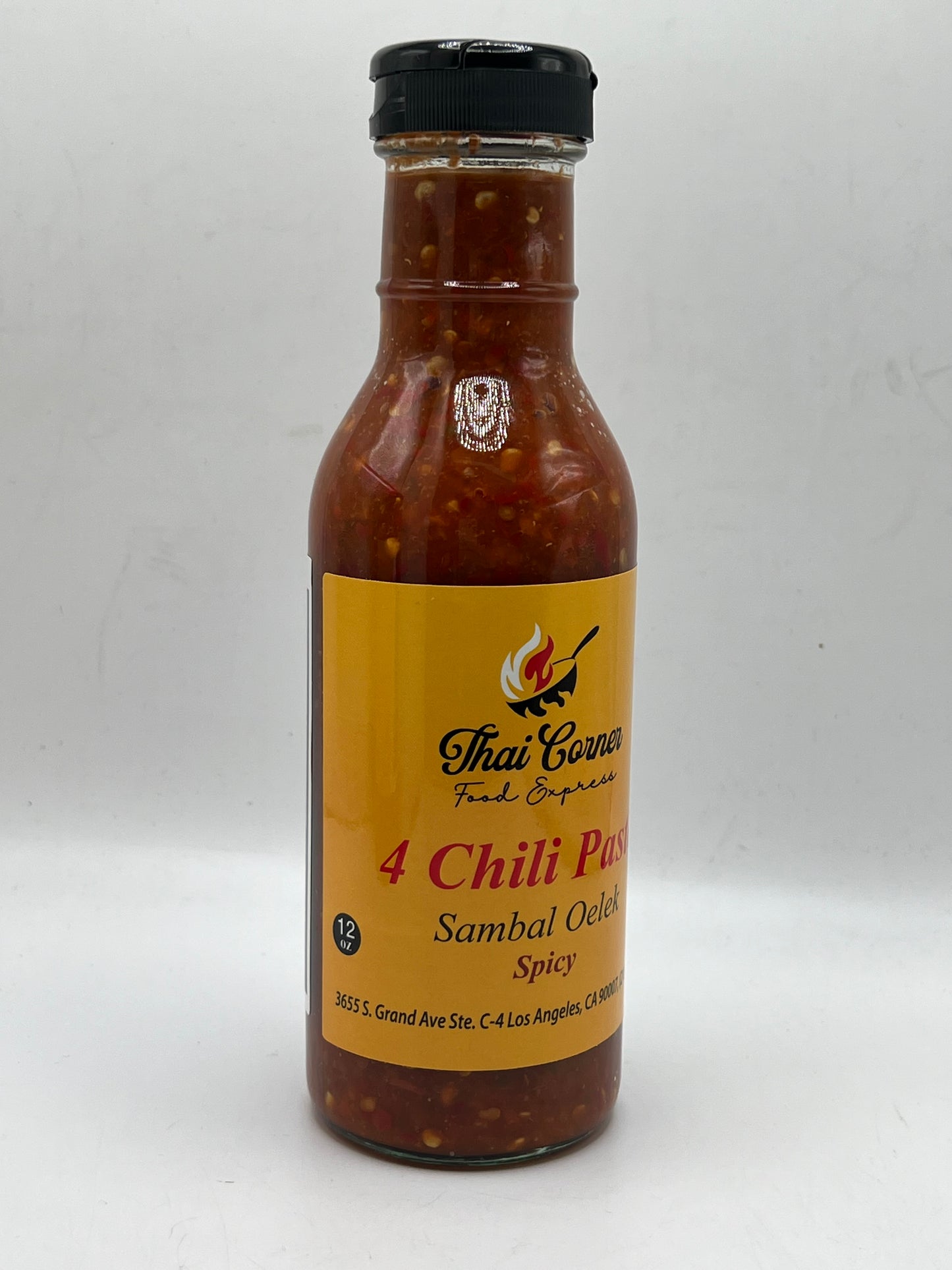 Thai Corner Food Express 4 Chili Paste Sambal Oelek - Spicy