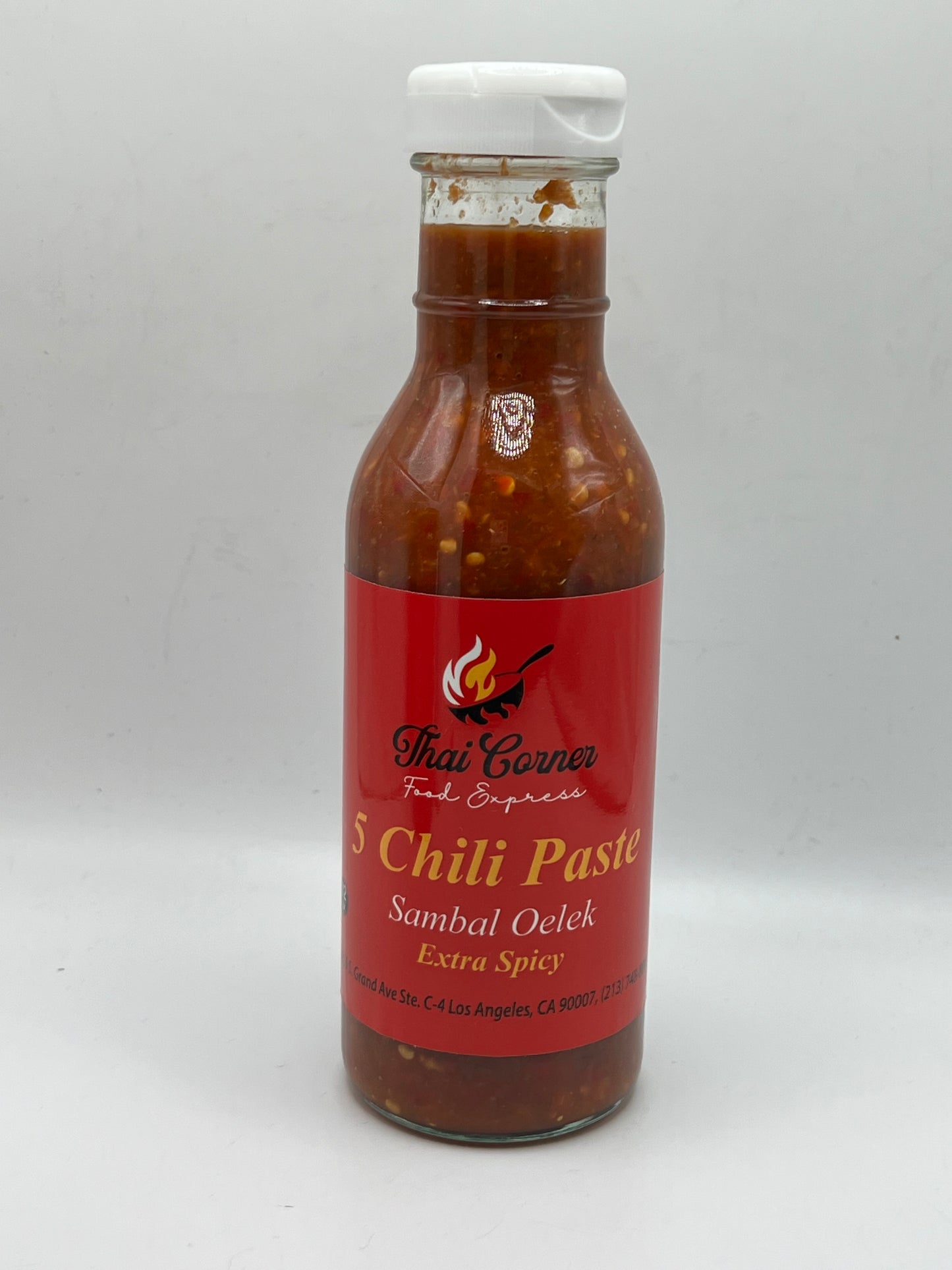 Thai Corner Food Express 5 Chili Paste Sambal Oelek - Extra Spicy