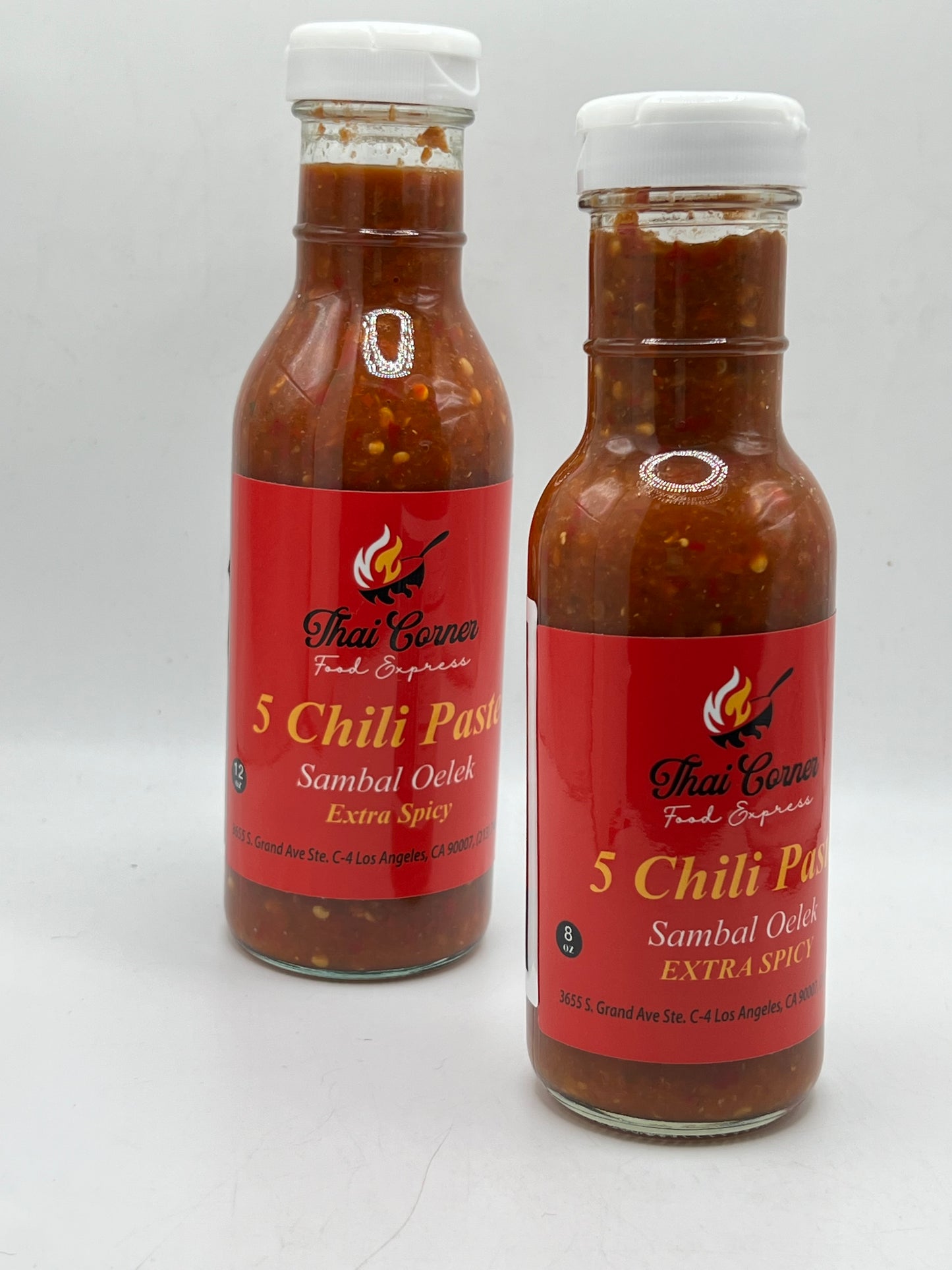 Thai Corner Food Express 5 Chili Paste Sambal Oelek - Extra Spicy