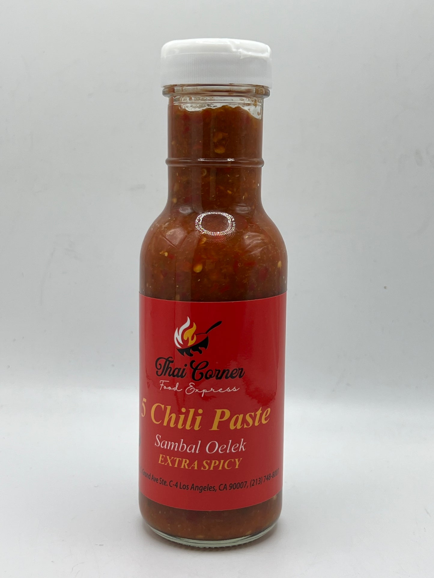 Thai Corner Food Express 5 Chili Paste Sambal Oelek - Extra Spicy